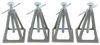 not mounted ultra-fab stackable stabilizers for small trailers and campers - 6 000 lbs qty 4