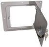 multi-purpose hatch ultra-fab locking access door for rvs - 8 inch wide x 7-1/4 tall chrome