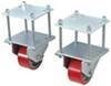 hitch mount ultra-fab mounted skid wheels for rvs up to 30' long - 4 inch diameter qty 2