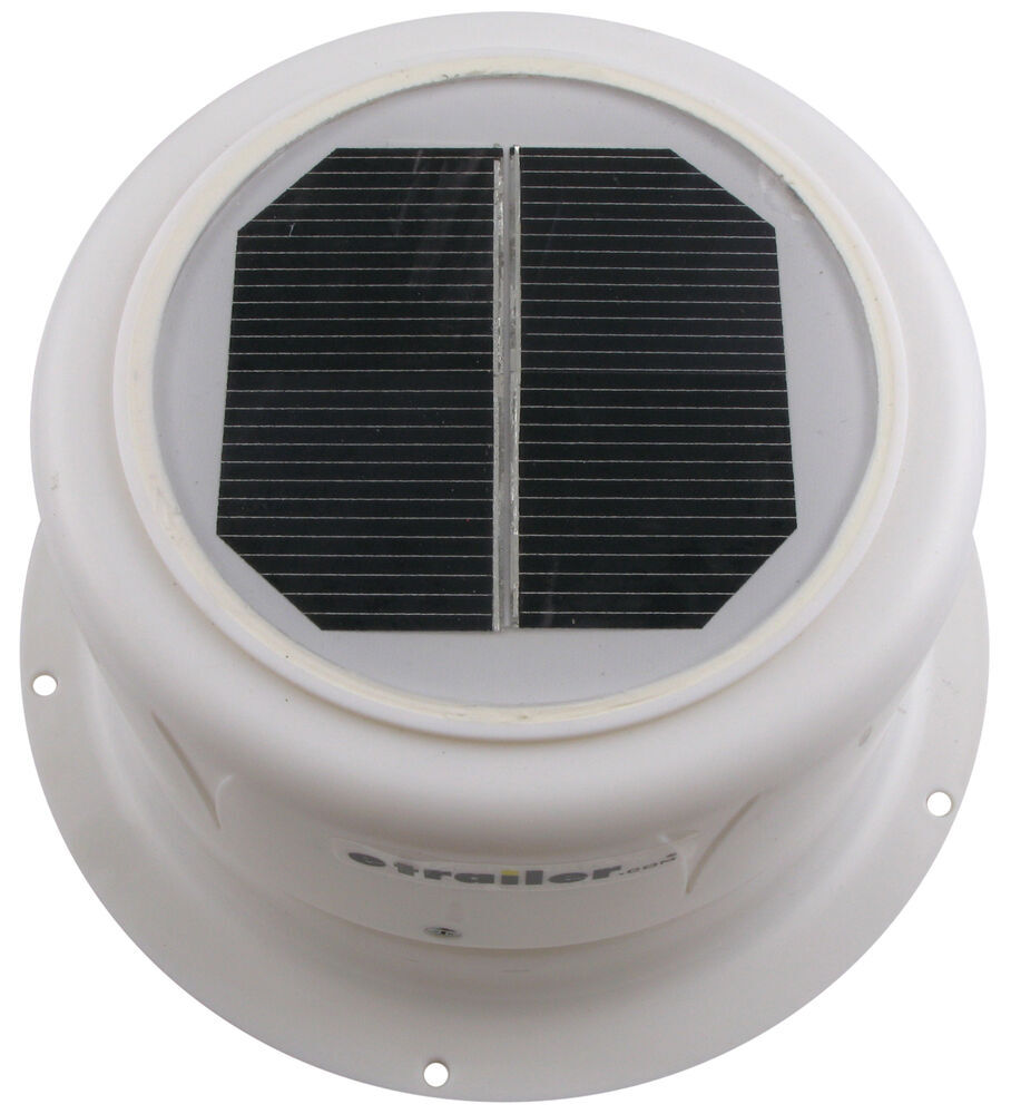 Ultra-Fab Solar-Powered Plumbing Vent for Motor Homes - 7 Diameter x  3-3/4 Tall Ultra-Fab Products RV Vents and Fans UF53-945001