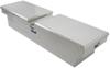 crossover tool box medium capacity uws truck bed toolbox - style gull wing series 9.4 cu ft bright aluminum