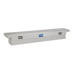 UWS Truck Bed Toolbox - Narrow Crossover - Low Profile - Slim Line - 3.5 cu ft - Bright Aluminum