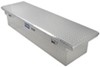 crossover tool box medium capacity uws truck bed toolbox - style low profile series 8.4 cu ft bright aluminum