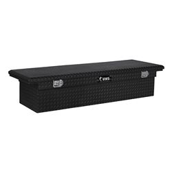 UWS Truck Bed Toolbox - Crossover Style - Low Profile Series - 8.6 cu ft - Gloss Black