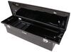 crossover tool box 66 inch long uws truck bed toolbox - style low profile series 7.5 cu ft gloss black