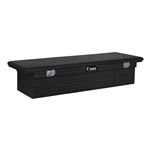 UWS Truck Bed Toolbox - Crossover Style - Low Profile Series - 7.2 cu ft - Gloss Black