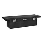 UWS Truck Bed Toolbox - Crossover Style - Low Profile Series - 6.3 cu ft - Gloss Black