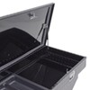 crossover tool box 60 inch long uws angled truck bed toolbox - style 7 cu ft gloss black