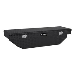 UWS Truck Bed Toolbox - Crossover Style - Single Lid Series - 7.6 cu ft - Gloss Black - UWS00404