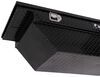 crossover tool box lid style - low profile uws angled truck bed toolbox series 6.6 cu ft gloss black