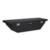 crossover tool box 63 inch long uws angled truck bed toolbox - style low profile series 6.8 cu ft gloss black