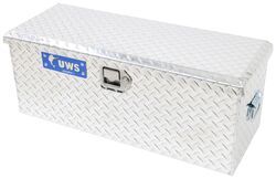 UWS ATV Storage Box with Handles - 2.7 cu ft - Bright Aluminum - UWS01002