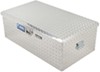 chest tool box small capacity uws foot locker storage - 4.8 cu ft bright aluminum