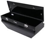 UWS Truck Bed Chest - Wedge Series - Offset Lid - Notched Box - 10.4 cu ft - Gloss Black