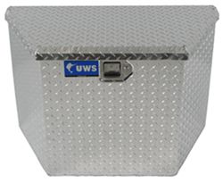 UWS A-Frame Trailer Toolbox - 4.1 cu ft - Bright Aluminum - UWS01038