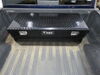 0  chest tool box medium capacity uws truck bed - wedge series offset lid 8.2 cu ft gloss black