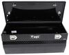 chest tool box medium capacity uws truck bed - wedge series offset lid 8.2 cu ft gloss black