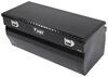 chest tool box medium capacity uws truck bed - wedge series offset lid 8.2 cu ft gloss black
