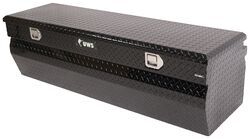 UWS Truck Bed Chest - Wedge Series - Offset Lid - 11.8 cu ft - Gloss Black - UWS01047