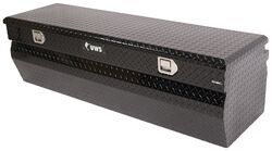 UWS Truck Bed Chest - Wedge Series - Offset Lid - 11.8 cu ft - Gloss Black