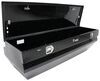 chest tool box uws truck bed - wedge series offset lid notched 12 cu ft gloss black