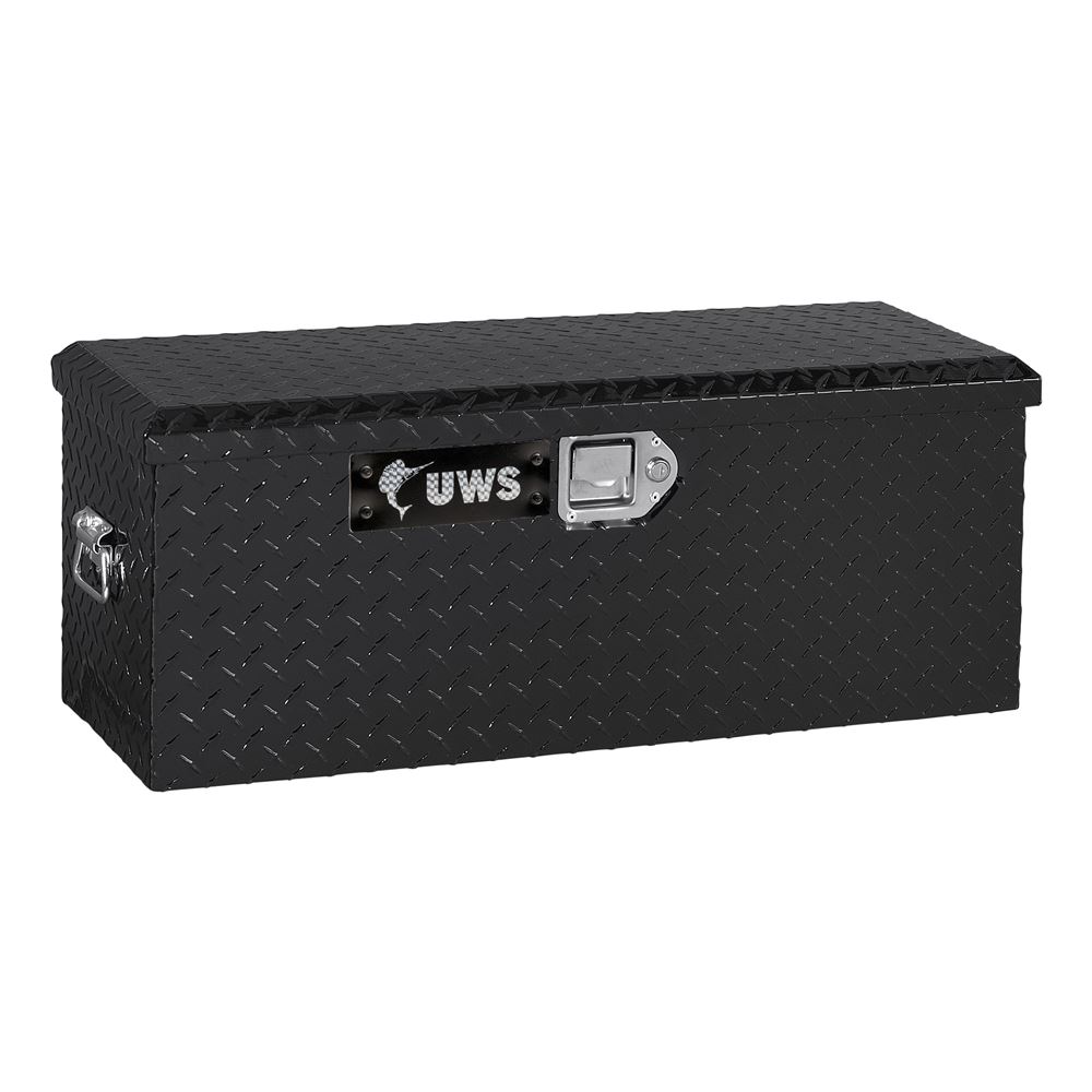 UWS ATV Storage Box with Handles - 2.7 cu ft - Gloss Black UWS ATV-UTV
