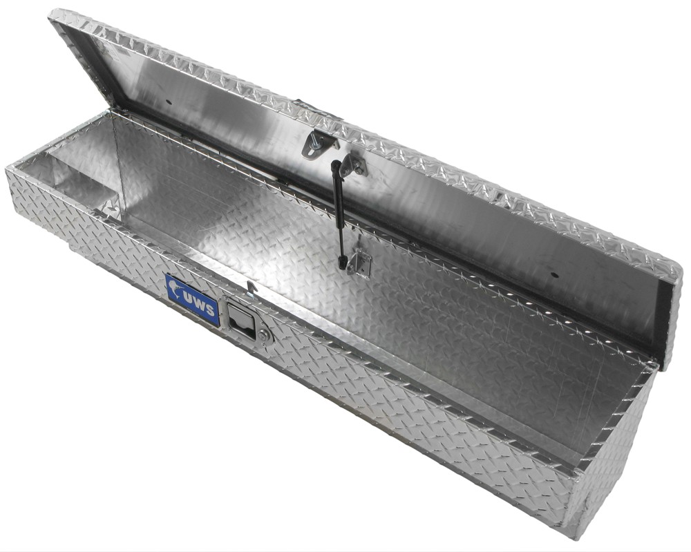 UWS Truck Bed L-Shaped Side Rail Toolbox - Single Lid - 48