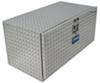 trailer underbody box truck tool medium capacity uws toolbox - single door 6.8 cu ft bright aluminum