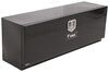 side rail tool box 48 inch long uws truck bed toolbox - single door topsider 6.3 cu ft gloss black