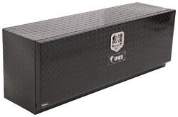 UWS Truck Bed Side Rail Toolbox - Single Door Topsider - 48" Long - 6.3 cu ft - Gloss Black - UWS04013