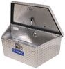a-frame trailer tool box small capacity uws toolbox - low profile 2.9 cu ft bright aluminum