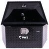a-frame trailer tool box uws toolbox - low profile 2.9 cu ft gloss black