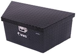 UWS A-Frame Trailer Toolbox - Low Profile - 2.9 cu ft - Gloss Black - UWS04531