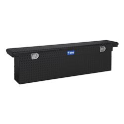 UWS Low Profile Truck Bed Toolbox - Narrow Crossover Style - Slim Line - 6.5 cu ft - Gloss Black