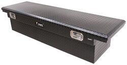UWS Truck Bed Toolbox w/ Pull Handles - Crossover Style - Low Profile - 8.4 cu ft - Matte Black
