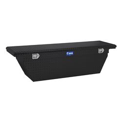 UWS Deep Angled Truck Bed Toolbox - Crossover Style - Low Profile - 10 cu ft - Gloss Black