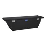 UWS Deep Angled Truck Bed Toolbox - Crossover Style - Low Profile - 10 cu ft - Gloss Black
