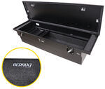 UWS Secure Lock Low Profile Truck Bed Toolbox - Crossover Style - 8.4 cu ft - Matte Black
