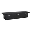 UWS Low Profile Truck Bed Toolbox - Crossover Style - Secure Lock - 8.4 cu ft - Matte Black