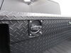 0  crossover tool box lid style - standard profile uws secure lock low truck bed toolbox 8.4 cu ft matte black