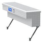 UWS Truck Tool Box - Side Mount - 3 cu ft - Bright Aluminum