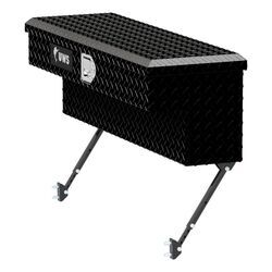 UWS Truck Tool Box - Side Mount - 2.2 cu ft - Aluminum - Gloss Black