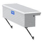 UWS Truck Tool Box - Side Mount - Low Profile - 3 cu ft - Bright Aluminum