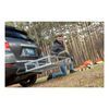 0  flat carrier fits 2 inch hitch 23 x 51 uws cargo for hitches - aluminum 500 lbs