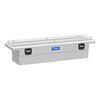 crossover tool box medium capacity uws truck - style low profile with rail angled 8.4 cu ft bright aluminum