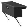 side rail tool box small capacity uws truck - mount low profile aluminum 2.3 cu ft matte black