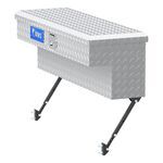 UWS Truck Tool Box - Side Mount - Low Profile - 2.3 cu ft - Bright Aluminum