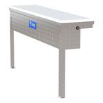 UWS Truck Tool Box - Side Mount - Low Profile - 3 cu ft - Bright Aluminum