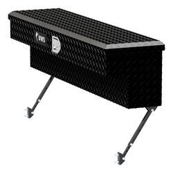 UWS Truck Tool Box - Side Mount - 3 cu ft - Aluminum - Gloss Black