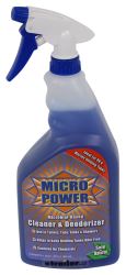 Valterra Micro Power Cleaner and Deodorizer for RVs - 32 oz Spray Bottle - V22009
